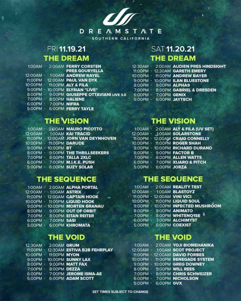 Trancegiving Comes Early This Year With Dreamstate SoCal Festival This
