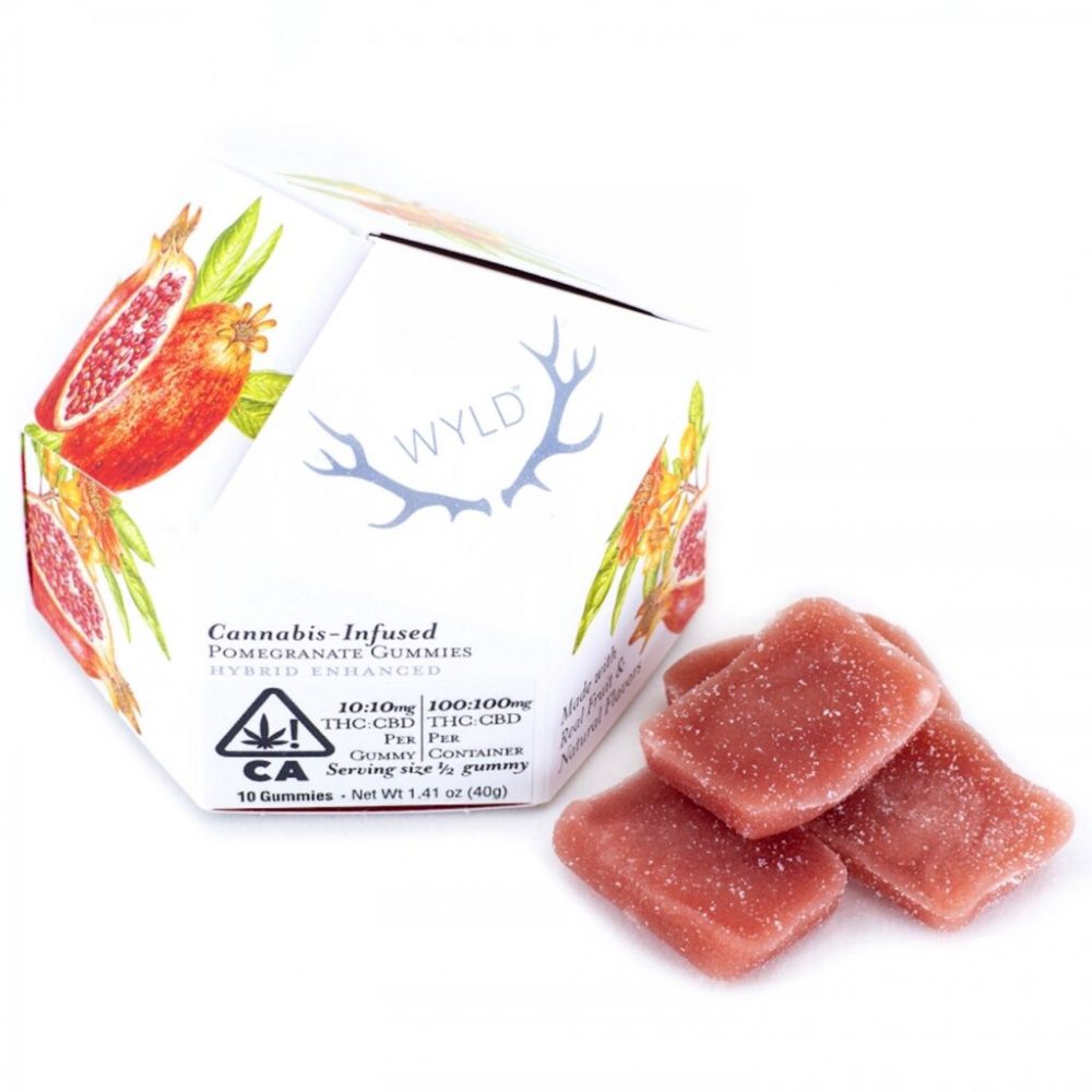 WYLD edible gummies at Originals Weed Shop LA