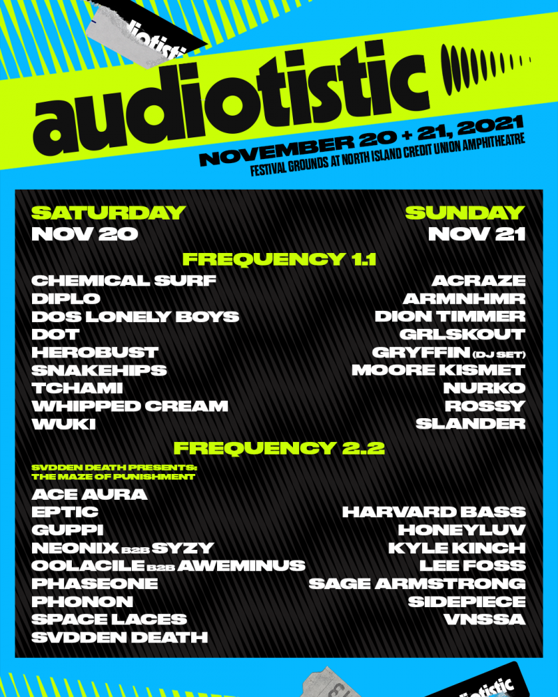 Audiotistic Debuts in San Diego Featuring Diplo, Tchami, SLANDER and More