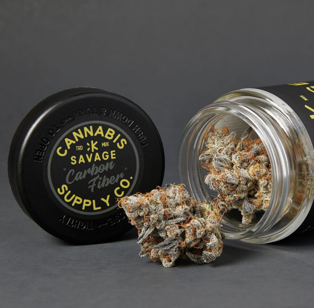 Carbon Fiber Strain by K Savage Relaxing Creamy Pie Flavors