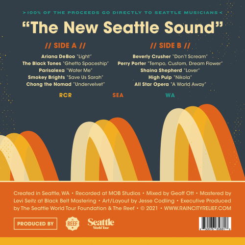 Rain City Relief Vinyl Compilation Showcases 10 Different Sides Of The Seattle Music Scene