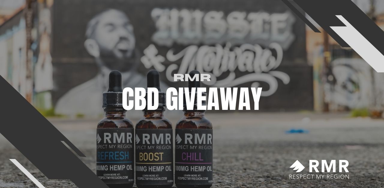 Sign Up For Respect My Region's Newsletter To Enter Our Free CBD Giveaway