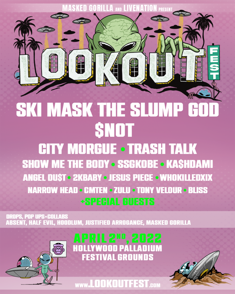 lookout fest 2022 hollywood, california