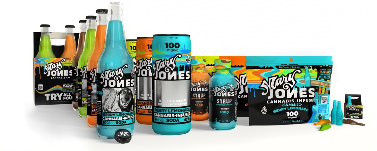 Jones Soda Unveils Mary Jones: A New Cannabis-Infused Soda