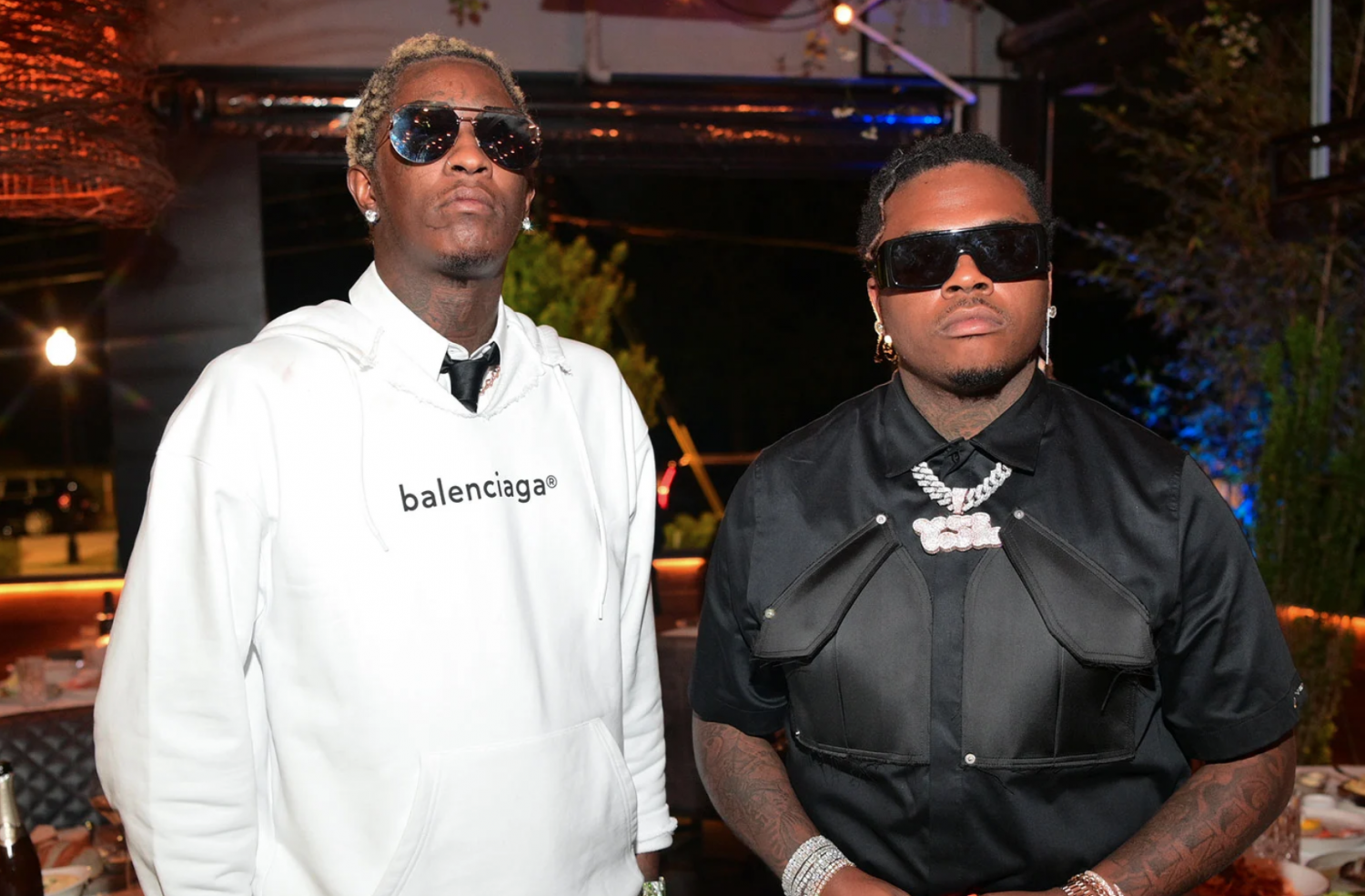 YSL's Young Thug And Gunna Arrested For Racketeering Charges