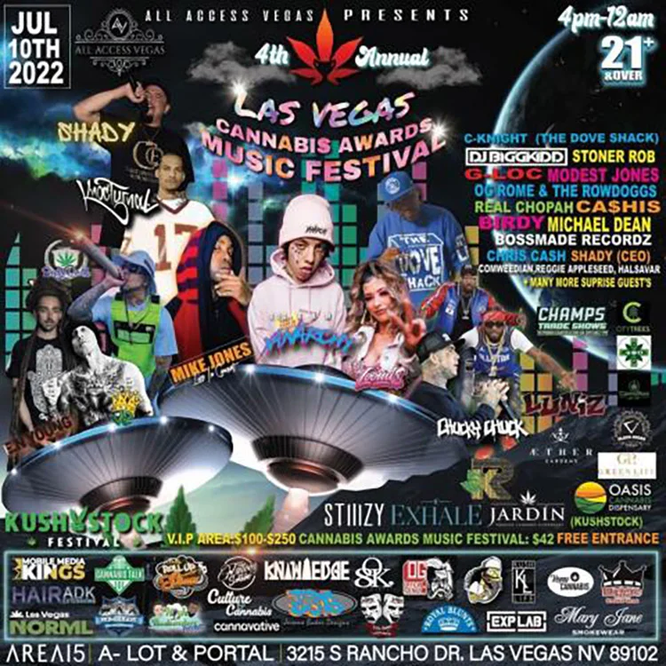 Las Vegas Cannabis Awards Music Festival