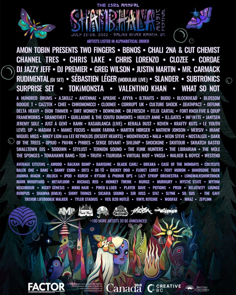 shambhala festival 2022