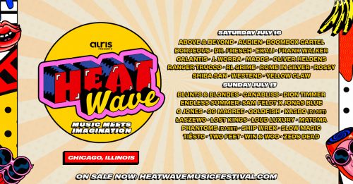 Heatwave Pop-Art Music Festival Arrives In Chicago This Weekend Ft. Zeds Dead, RL Grime, and More