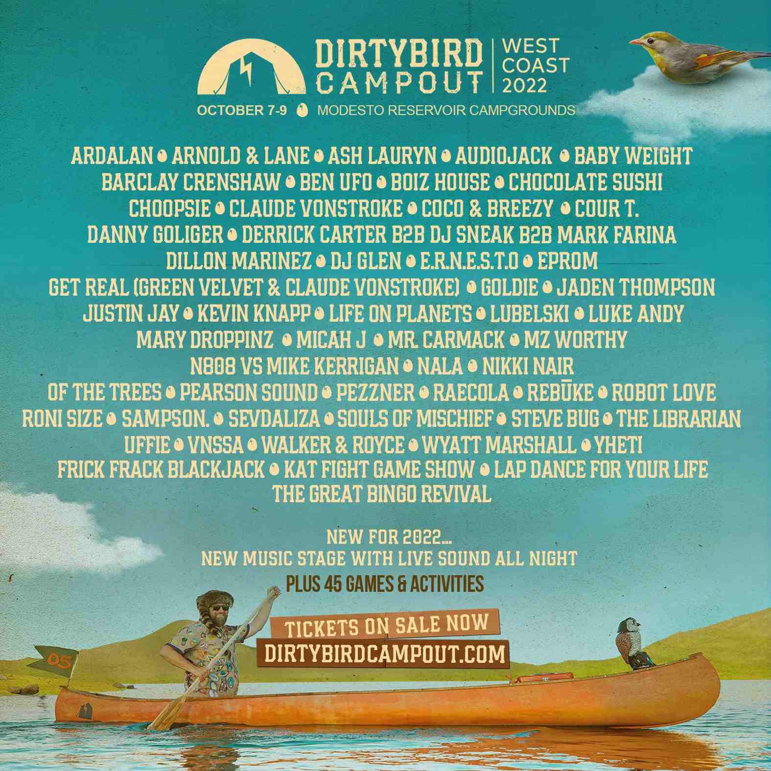 Dirtybird Campout Festival 2022 Acts As A Summer Camp For Adults