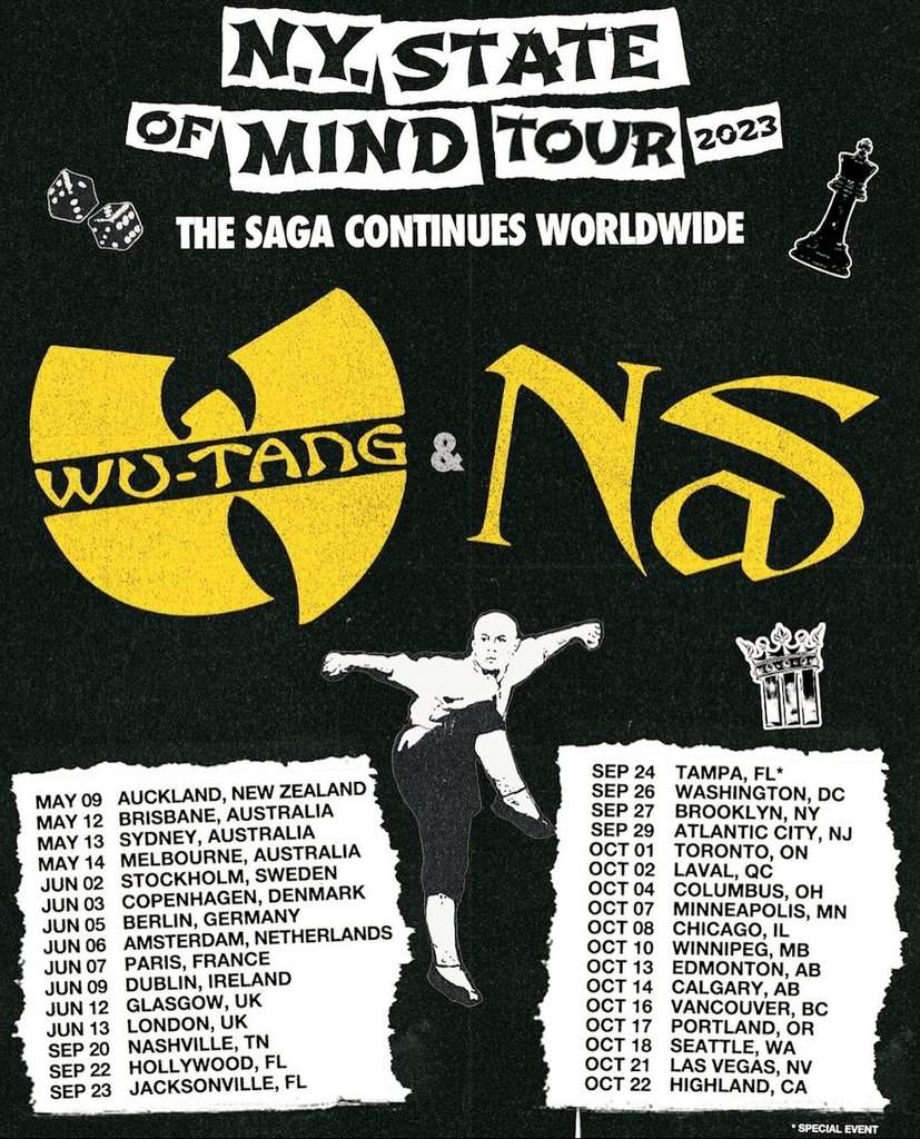 Wu-Tang Clan and Nas N.Y. State of Mind Tour