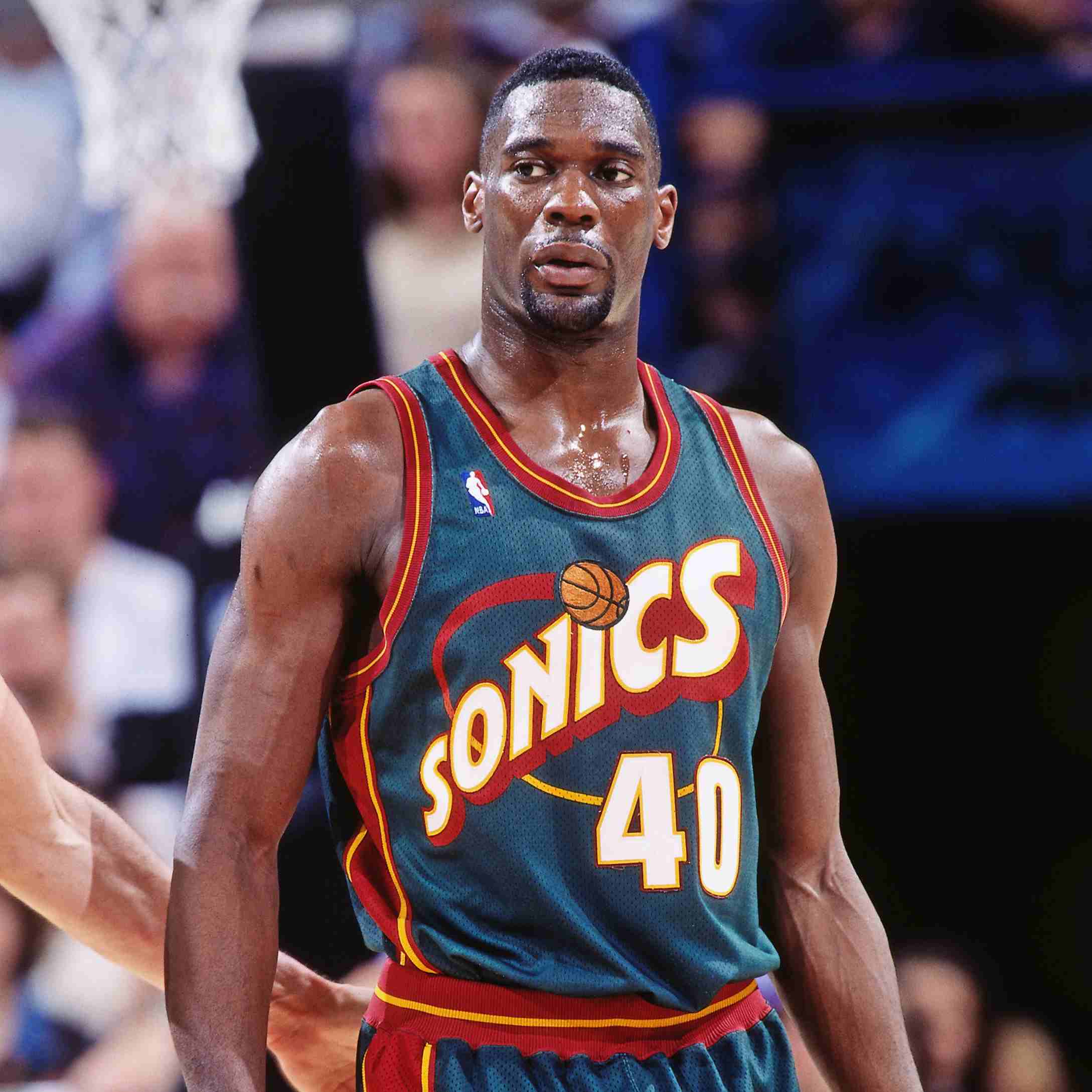 Seattle SuperSonics and NBA legend Shawn Kemp 