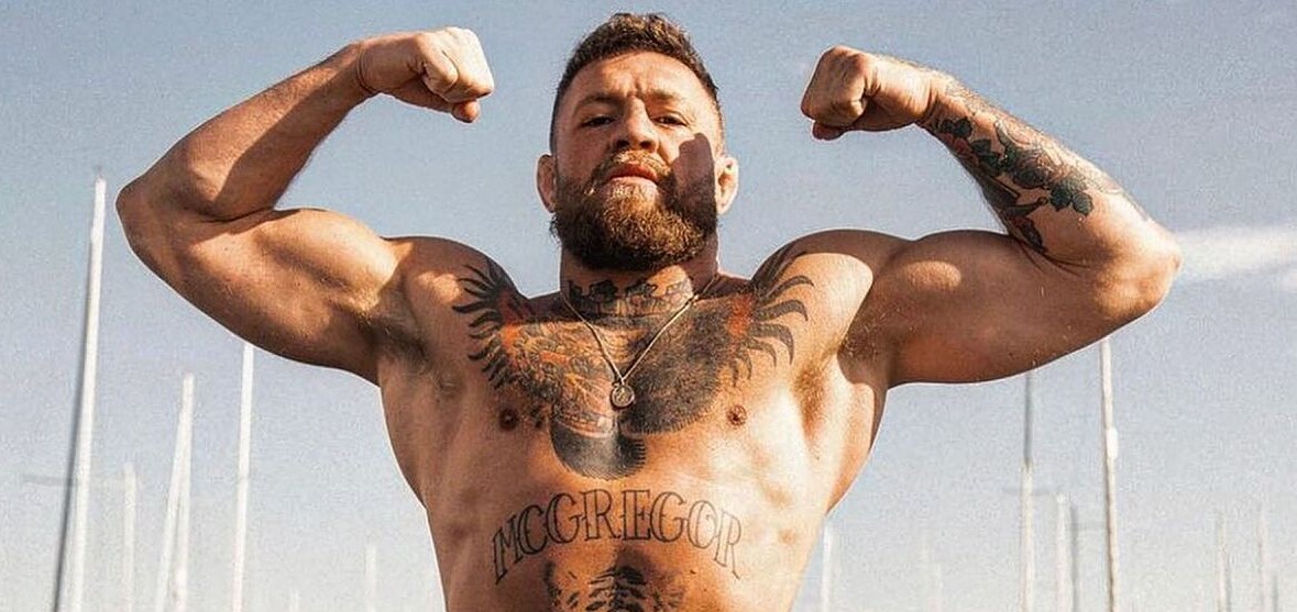 Conor McGregor pictured above looking strong ahead of his UFC return.