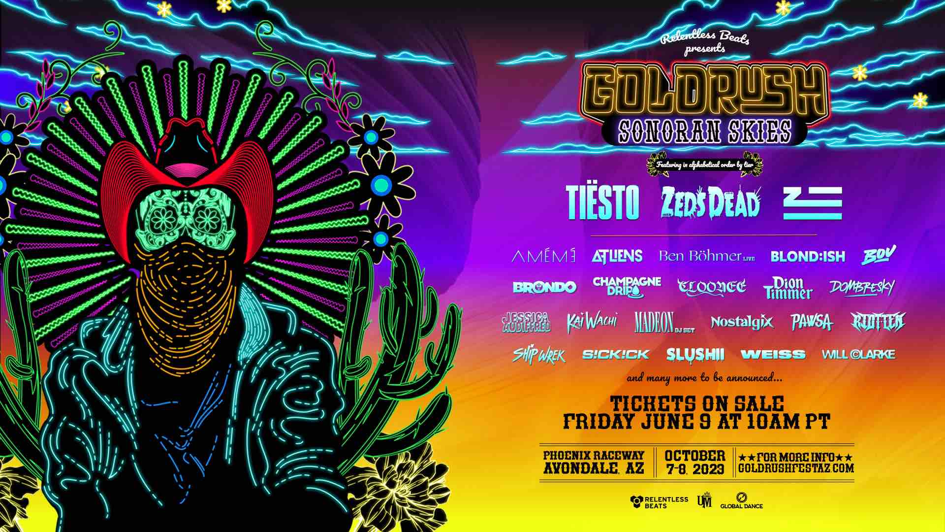 Goldrush Sonoran Skies Music Festival Announces 2023 Lineup