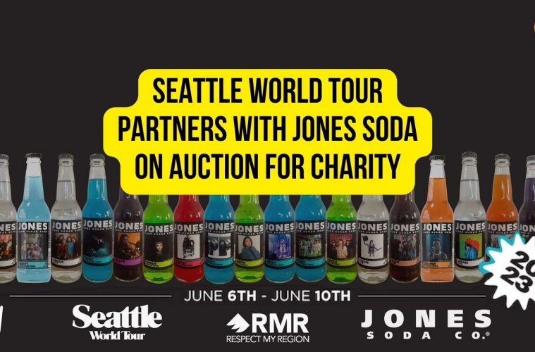 Seattle World Tour Partners with Jones Soda on Auction for Charity