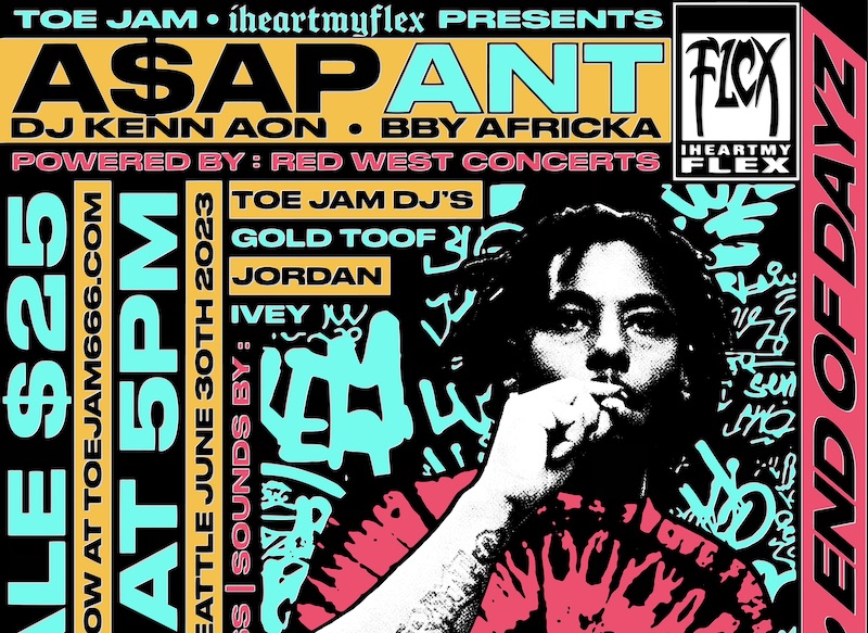 Toe Jam Is Bringing AAP Ant and Stellar Entertainment To Seattle