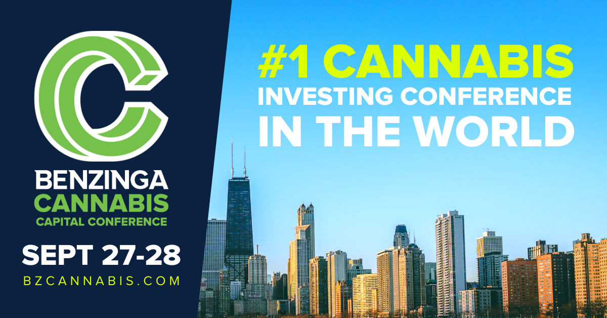 Chicago To Host Benzinga Cannabis Capital Conference On September 27 & 28