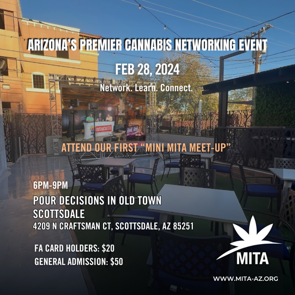 Arizona's February 28th MITA Event Switches Venue To Pour Decisions + Respect My Region Set To Co-Host Podcast and Pop-Up With Booth