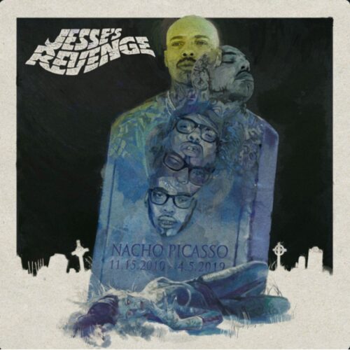 Nacho Picasso and Televangel, "Jesse's Revenge" album artwork | Top Albums from the Pacific Northwest 2024