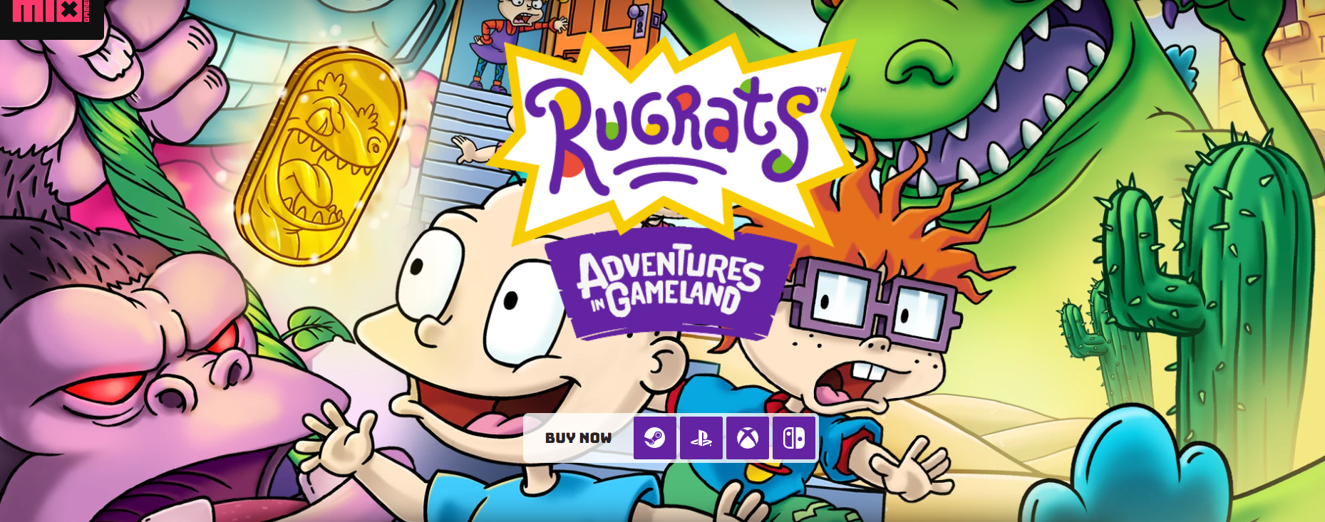 Rugrats Adventures in Gameland: A Nostalgic Dive into 16-Bit Rugrat ...